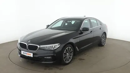 Gebraucht BMW 520 Sport Line 190 PS (139 kW) 2017 Schwarz Limousine