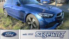 Blau Gebraucht 2024 Mercedes C220 Avantgarde Kombi | 38.990 € (Fairer Preis)