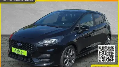 Gebraucht Ford Fiesta ST-Line 101 PS (74 kW) 2023 Agate black metallic Kleinwagen