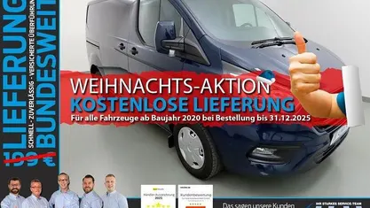 Blazerblau Gebraucht 2023 Ford Transit Custom Trend Limousine | 23.650 € (Fairer Preis)