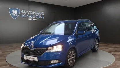Raceblau Gebraucht 2021 Skoda Fabia Clever Kombi | 13.450 € (Fairer Preis)