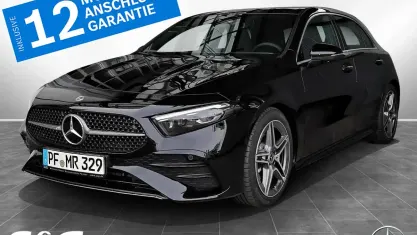 Używany Mercedes A200 AMG 163 KM (119 kW) 2025 Czarny Sedan/Limuzyna