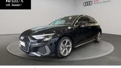 Schwarz Gebraucht 2024 Audi A3 Sportback S-Line Limousine | 40.990 € (Fairer Preis)