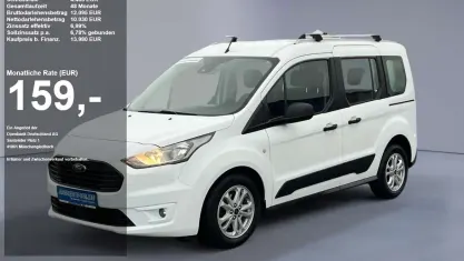 Gebraucht Ford Tourneo Connect Trend 101 PS (74 kW) 2020 Frostweiß (uni) Van / Kleinbus