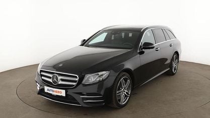 Käytetty Mercedes E400 AMG line 340 HP (250 kW) 2018 Musta Farmari