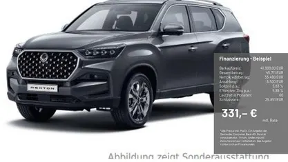Neu Ssangyong (KGM) Rexton 201 PS (147 kW) 2025 Grau SUV