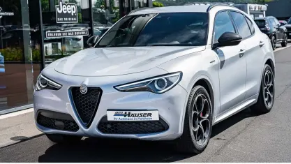 Gebraucht Alfa Romeo Stelvio Veloce 209 PS (153 kW) 2021 Weiss SUV