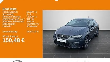 Usata Seat Ibiza Style 116 CV (85 kW) 2024 Grigio Utilitaria