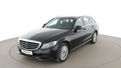 Gebraucht Mercedes C220 Exclusive 170 PS (125 kW) 2018 Schwarz Kombi