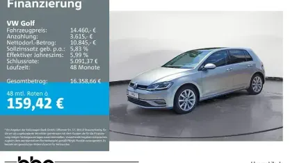Gebraucht VW Golf VII Highline 150 PS (110 kW) 2017 Silber Limousine