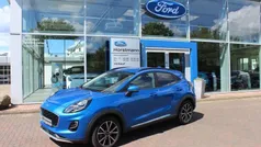 Dynamicblau metallic Gebraucht 2024 Ford Puma Titanium X SUV | 28.750 € (Fairer Preis)