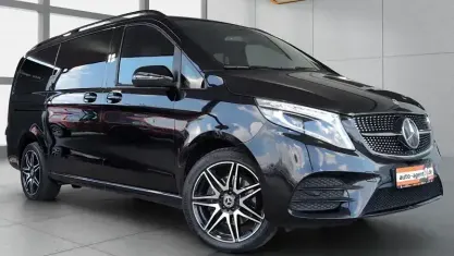 Gebraucht Mercedes V300 AMG 237 PS (174 kW) 2022 Obsidianschwarz metallic (mb 9197) Van / Kleinbus