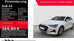 Gletscherweiß metallic Gebraucht 2025 Audi A3 Sportback Advanced Limousine | 32.430 € (Guter Preis)
