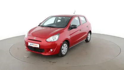 Gebraucht Mitsubishi Space Star Diamant Edition 71 PS (52 kW) 2016 Rot Kleinwagen