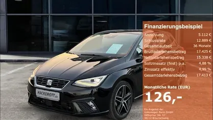 Gebraucht Seat Ibiza FR 150 PS (110 kW) 2023 Schwarz Kleinwagen