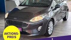 Grau Gebraucht 2018 Ford Fiesta Titanium Kleinwagen | 14.380 € (Fairer Preis)