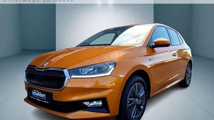 Neu Skoda Fabia Tour 116 PS (85 kW) 2025 Phoenixorange metallic Kleinwagen