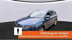 Blau Gebraucht 2021 Skoda Karoq Clever SUV | 27.750 € (Fairer Preis)