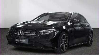 Gebraucht Mercedes A200 AMG 150 PS (110 kW) 2024 Lack kosmosschwarz Limousine