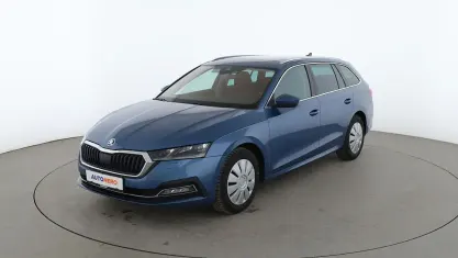 Gebraucht Skoda Octavia First Edition 150 PS (110 kW) 2020 Blau Kombi