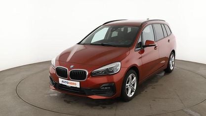 Używany BMW 218 Gran Tourer Sport Line 150 KM (110 kW) 2021 Pomarańczowy Minivan