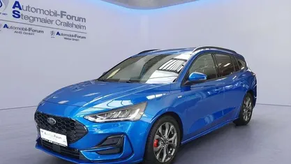 Dynamicblau metallic Gebraucht 2025 Ford Focus ST-Line X Kombi | 26.930 € (Fairer Preis)
