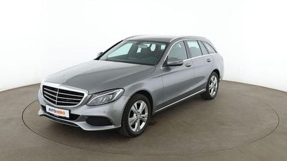 Usata Mercedes C180 Exclusive 156 CV (114 kW) 2015 Grigio Station wagon