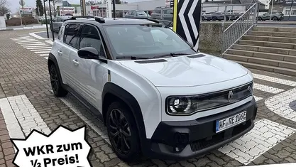 Neu Renault 4 E-Tech Iconic 110 kW (150 PS) 2026 Arktisweiß mit schwarzem dach (weiß) SUV