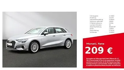 Usata Audi A3 Advanced 110 CV (80 kW) 2021 Berlina