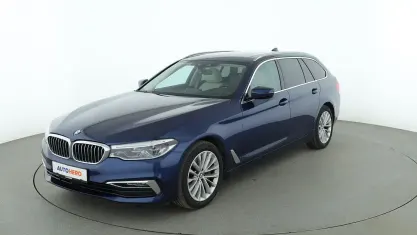 Gebraucht BMW 540 Luxury Line 340 PS (250 kW) 2018 Blau Kombi