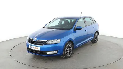 Gebraucht Skoda Rapid Drive 90 PS (66 kW) 2017 Blau Limousine