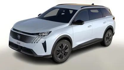 Neu Peugeot 5008 Allure 145 PS (106 kW) 2026 Okenite weiß metallic SUV