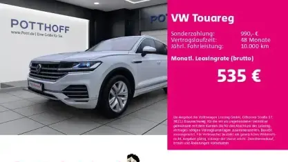 Gebraucht VW Touareg Atmosphere 231 PS (169 kW) 2022 Weiß SUV