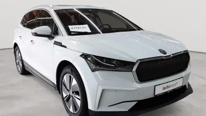 Gebraucht Skoda Enyaq iV 150 kW (205 PS) 2021 Moonweiß perleffekt SUV