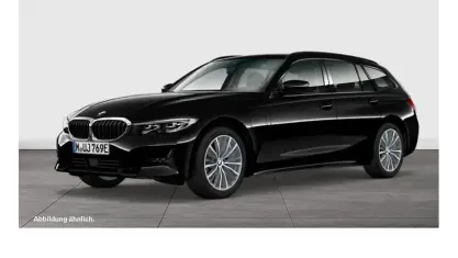 Gebraucht BMW 330e Sport Line 292 PS (214 kW) 2021 Schwarz ii Kombi