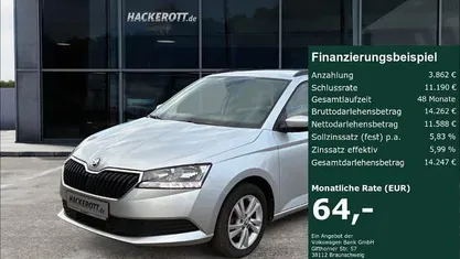 Silber Gebraucht 2022 Skoda Fabia Ambition Kleinwagen | 15.980 € (Fairer Preis)