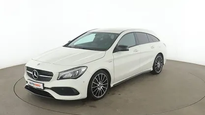 Weiß Gebraucht 2017 Mercedes CLA180 Shooting Brake AMG line Kombi | 17.590 € (Fairer Preis)