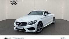 Weiß Gebraucht 2017 Mercedes C200 AMG line Cabrio | 24.980 € (Fairer Preis)