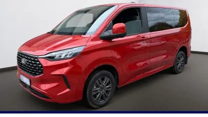 Brugt Ford Tourneo Custom Titanium 136 HK (100 kW) 2024 Rød Van