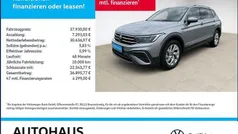 Silber (pyritsilber metallic) Gebraucht 2024 VW Tiguan Allspace Life SUV | 37.930 € (Fairer Preis)