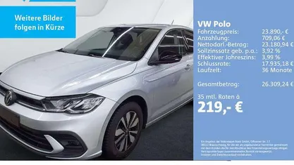 Silber Gebraucht 2025 VW Polo Goal Limousine | 23.890 € (Fairer Preis)