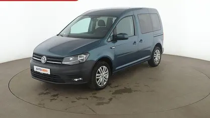 Gebraucht VW Caddy Trendline 125 PS (91 kW) 2016 Grün Van / Kleinbus