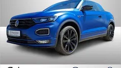 Ravennablau (metallic) Gebraucht 2022 VW T-Roc Cabriolet R-line Cabrio | 27.860 € (Fairer Preis)