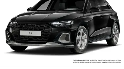 Gebraucht Audi A3 Sport 204 PS (150 kW) 2025 Schwarz Limousine