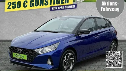 Gebraucht Hyundai i20 Trend 120 PS (88 kW) 2021 Blau Limousine