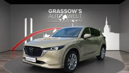 Gebraucht Mazda CX-5 Sports-Line 194 PS (142 kW) 2022 Gelb SUV