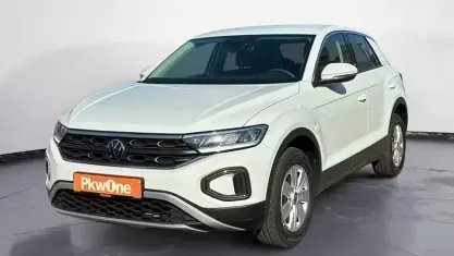 Gebraucht VW T-Roc Basis 110 PS (80 kW) 2023 Weiß SUV
