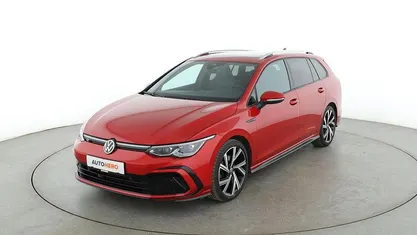 Rot Gebraucht 2020 VW Golf VIII R-line Kombi | 26.360 € (Fairer Preis)