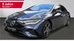 Blau Gebraucht 2024 Mercedes EQE350 AMG Limousine | 55.360 € (Fairer Preis)