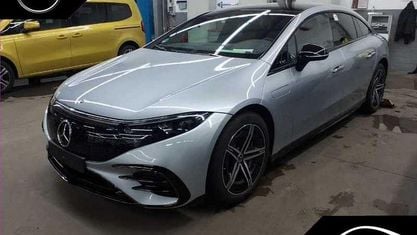 Używany Mercedes EQS450+ AMG Line Premium Plus 264 kW (360 KM) 2024 Srebrny Sedan/Limuzyna